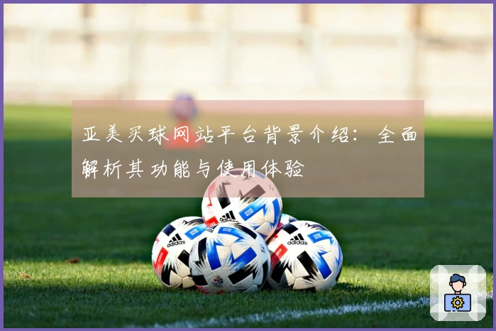 亚美买球网站平台背景介绍：全面解析其功能与使用体验